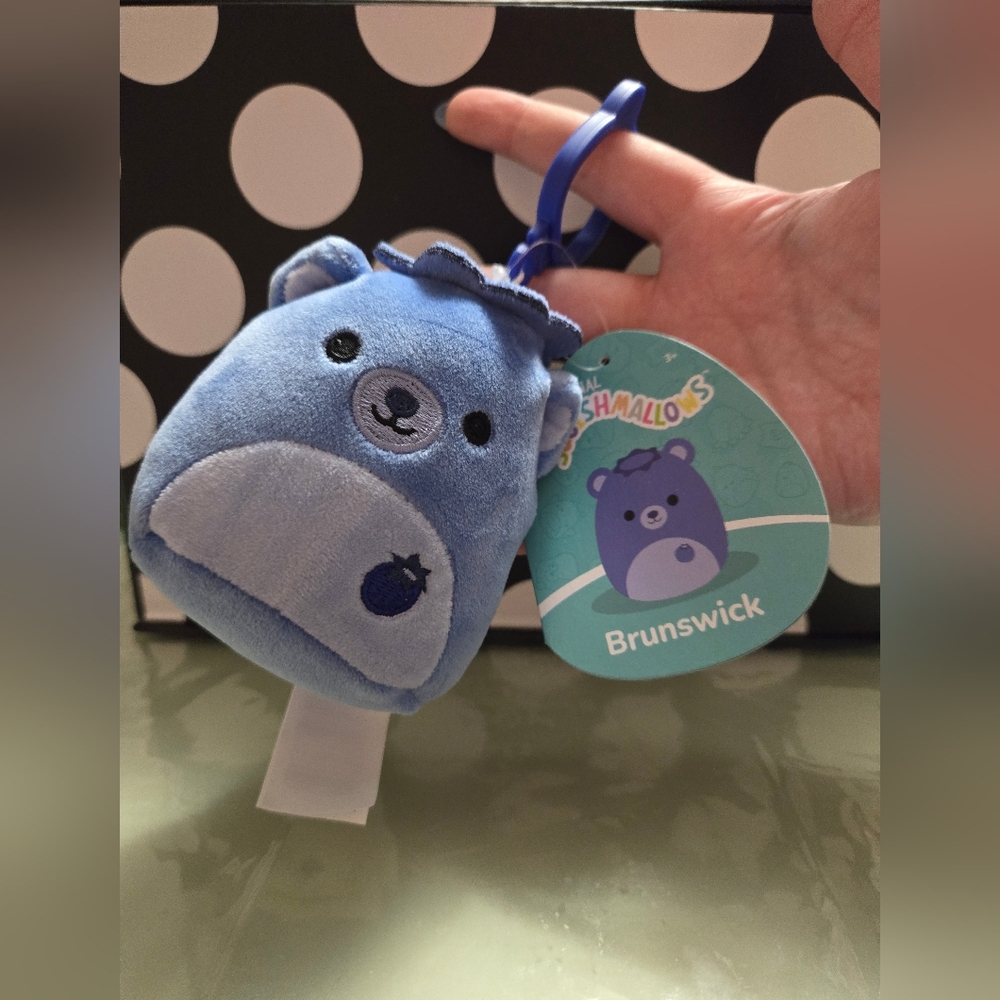 🫐Brunswick Squishmallow Clip🐻